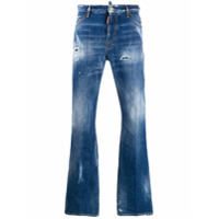 Dsquared2 Calça jeans com efeito destroyed - Azul