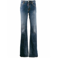 Dsquared2 Calça jeans flare com efeito desgastado - Azul