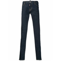 Dsquared2 Calça jeans reta cintura baixa - Azul