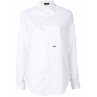 Dsquared2 Camisa com fechamento oculto - Branco