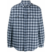 Dsquared2 Camisa xadrez com mangas longas - Azul