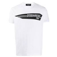 Dsquared2 Camiseta com detalhe de logo - Branco