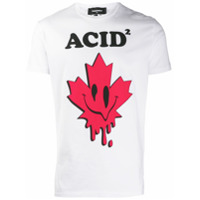 Dsquared2 Camiseta com estampa Acid² - Branco