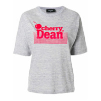Dsquared2 Camiseta com estampa 'Cherry Dean' - Cinza
