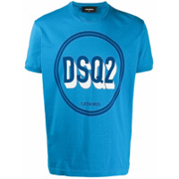 Dsquared2 Camiseta com estampa de logo - Azul