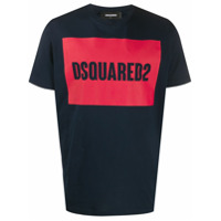 Dsquared2 Camiseta com estampa de logo - Azul