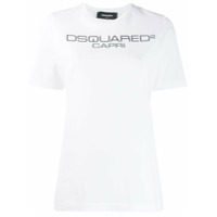 Dsquared2 Camiseta com estampa de logo - Branco