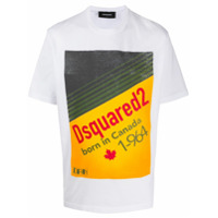 Dsquared2 Camiseta com estampa de logo - Branco