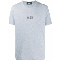 Dsquared2 Camiseta com estampa de logo - Cinza