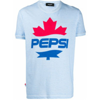 Dsquared2 Camiseta com estampa de logo #D2XPepsi - Azul