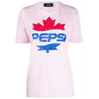 Dsquared2 Camiseta com estampa de logo #D2XPepsi - Rosa