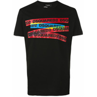 Dsquared2 Camiseta com estampa de logo - Preto