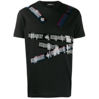 Dsquared2 Camiseta com estampa de logo - Preto