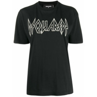 Dsquared2 Camiseta com estampa de logo - Preto