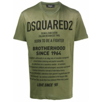 Dsquared2 Camiseta com estampa de logo - Verde
