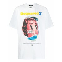 Dsquared2 Camiseta com estampa gráfica - Branco