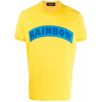 Dsquared2 Camiseta com estampa Rainbow - Amarelo
