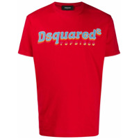 Dsquared2 Camiseta com estampa Top Disco - Vermelho