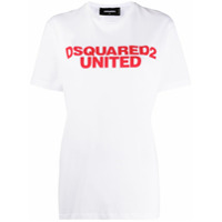 Dsquared2 Camiseta com estampa United - Branco