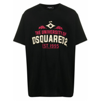Dsquared2 Camiseta University of Dsquared2 - Preto