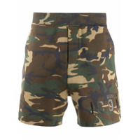 Dsquared2 camouflage-print Icon shorts - Verde