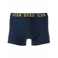 Dsquared2 Cueca boxer Icon com logo no cós - Azul