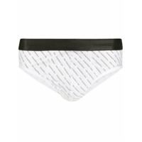 Dsquared2 Cueca com estampa de logo - Branco