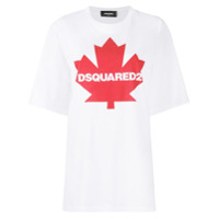 Dsquared2 graphic-print cotton T-shirt - Branco