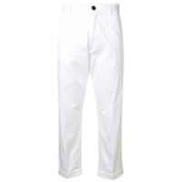 Dsquared2 high-waisted chino trousers - Branco