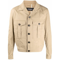 Dsquared2 Jaqueta leve com detalhe de bolso - Neutro