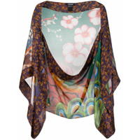 Dsquared2 Jaqueta leve com mix de estampas - Verde