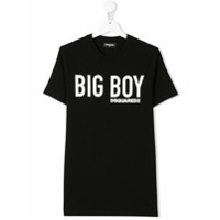 Dsquared2 Kids Camiseta com estampa 'Big Boy' - Preto