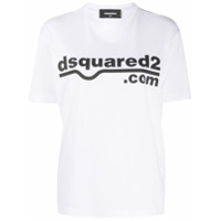 Dsquared2 logo-print cotton T-shirt - Branco