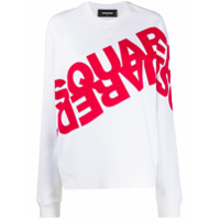 Dsquared2 logo-printed sweatshirt - Branco