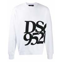 Dsquared2 Moletom com estampa de logo - Branco