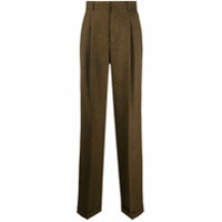 Dsquared2 pleated high waist trousers - Marrom