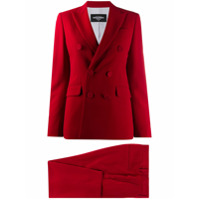 Dsquared2 red double-breasted trouser suit - Vermelho