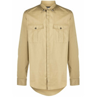 Dsquared2 utility shirt with collar detailing - Neutro