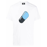 DUOltd Camiseta com estampa de pílula - Branco