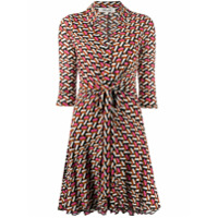 DVF Diane von Furstenberg Chemise com estampa Yara Walls - Rosa