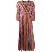 DVF Diane von Furstenberg Vestido Bree de seda com cinto - Rosa