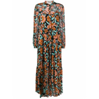 DVF Diane von Furstenberg Vestido com estampa floral - Preto