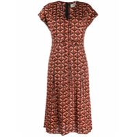 DVF Diane von Furstenberg Vestido midi Davina - Vermelho