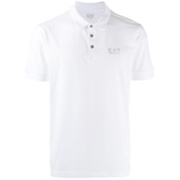 Ea7 Emporio Armani Camisa polo com logo - Branco