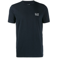Ea7 Emporio Armani Camiseta com estampa de logo - Azul