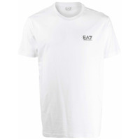 Ea7 Emporio Armani Camiseta com estampa de logo - Branco