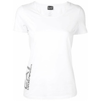 Ea7 Emporio Armani Camiseta com logo - Branco