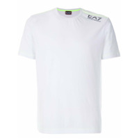 Ea7 Emporio Armani T-shirt com logo estampado - Branco