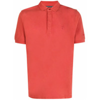 Ecoalf Camisa polo com logo bordado - Vermelho