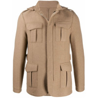 Eleventy virgin wool military jacket - Neutro
